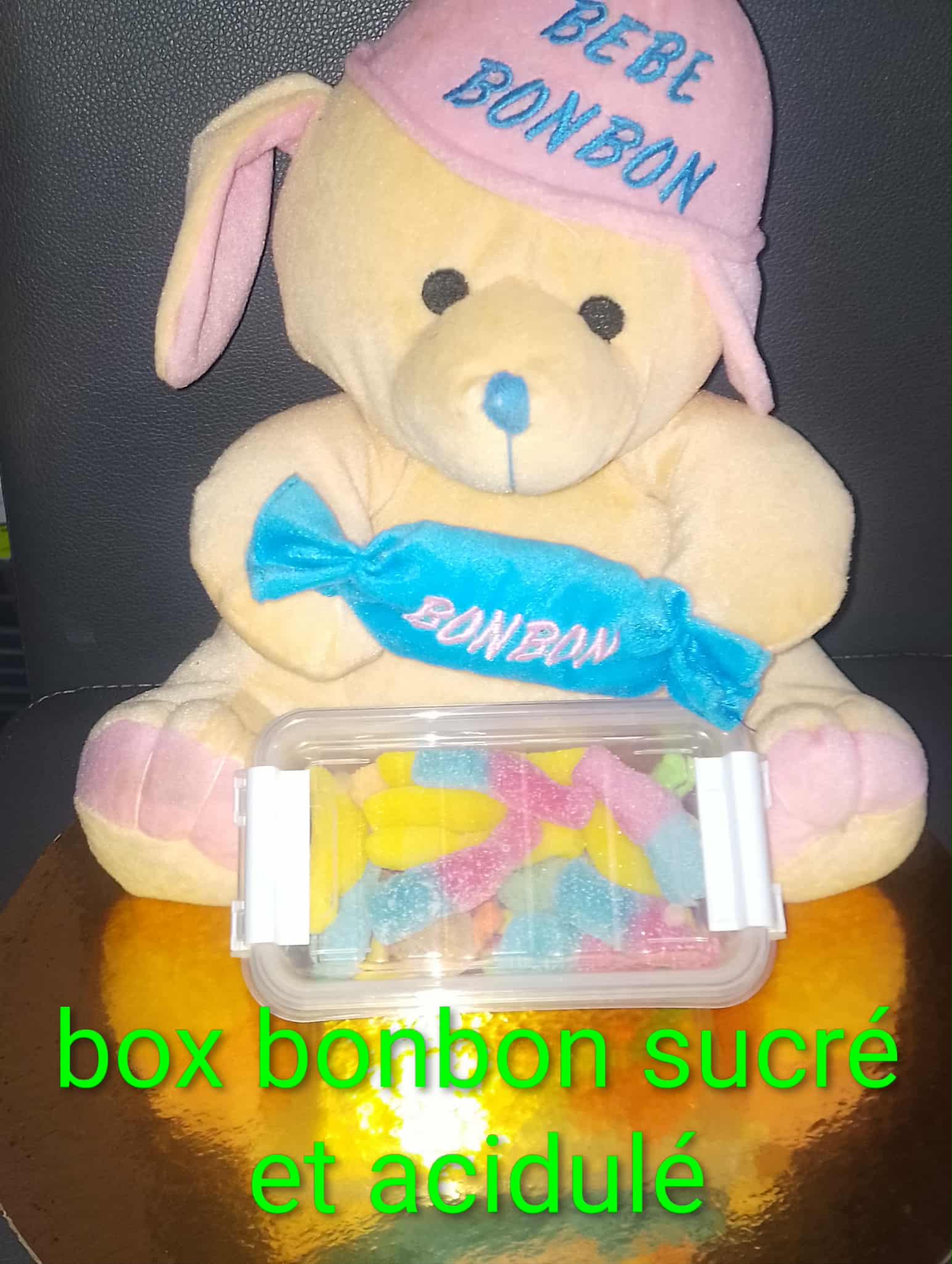 box bonbon sucre / acidule