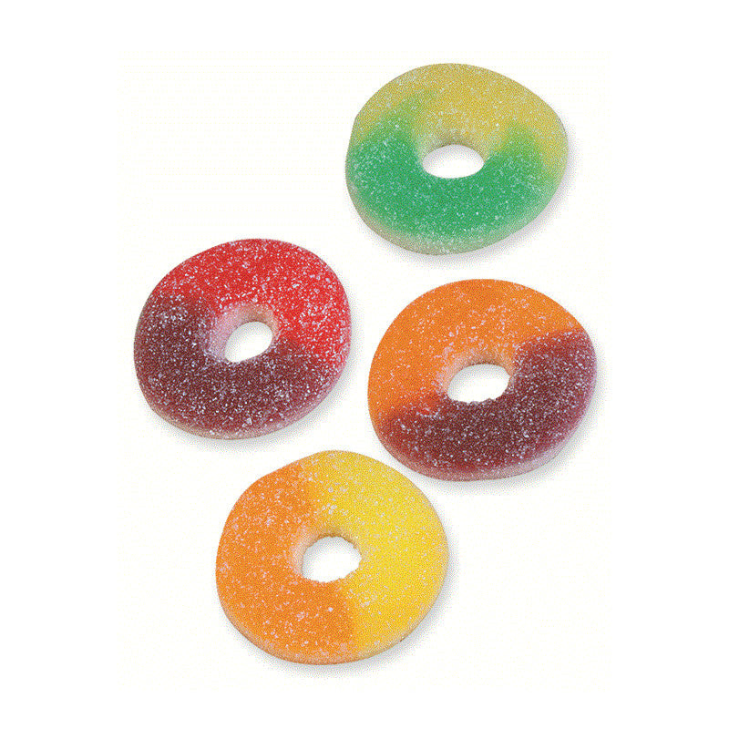 anneaux assortis acide