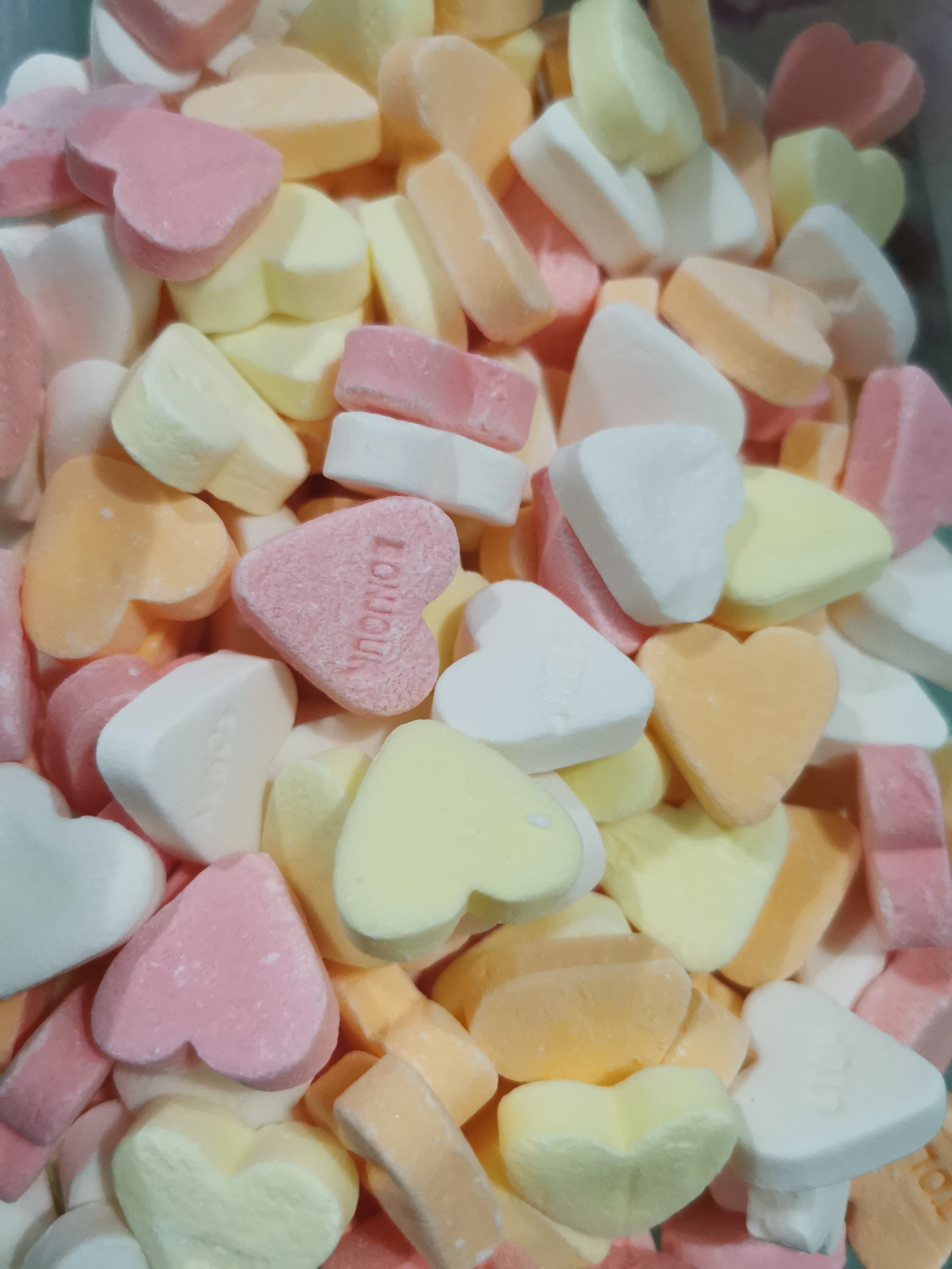 Petit cœur message (100g)