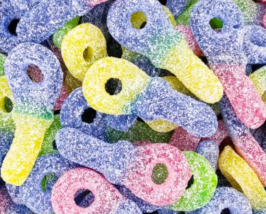 Tétine peint la langue